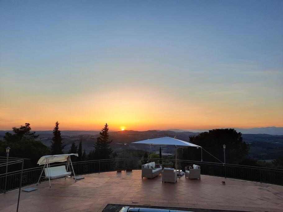 Villa Tutti I Colori Del Chianti Linari Luaran gambar